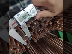 বেরিলিয়াম ব্রোঞ্জ БрБ2 রডস BrB2 বার GOST 15835 অনুসারে আকার 3 মিমি 10 মিমি 20 মিমি 50 মিমি 60 মিমি